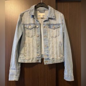 Light blue denim jacket